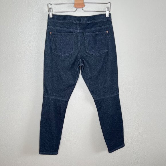 J.Jill Womens size 4 Dark Wash Stretch Denim Mid Rise Skinny Jeans - Picture 7 of 12